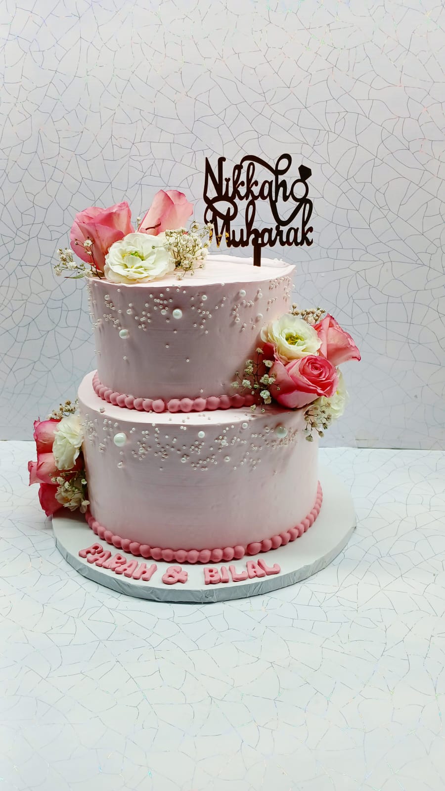 Two-Tier Wedding Cake