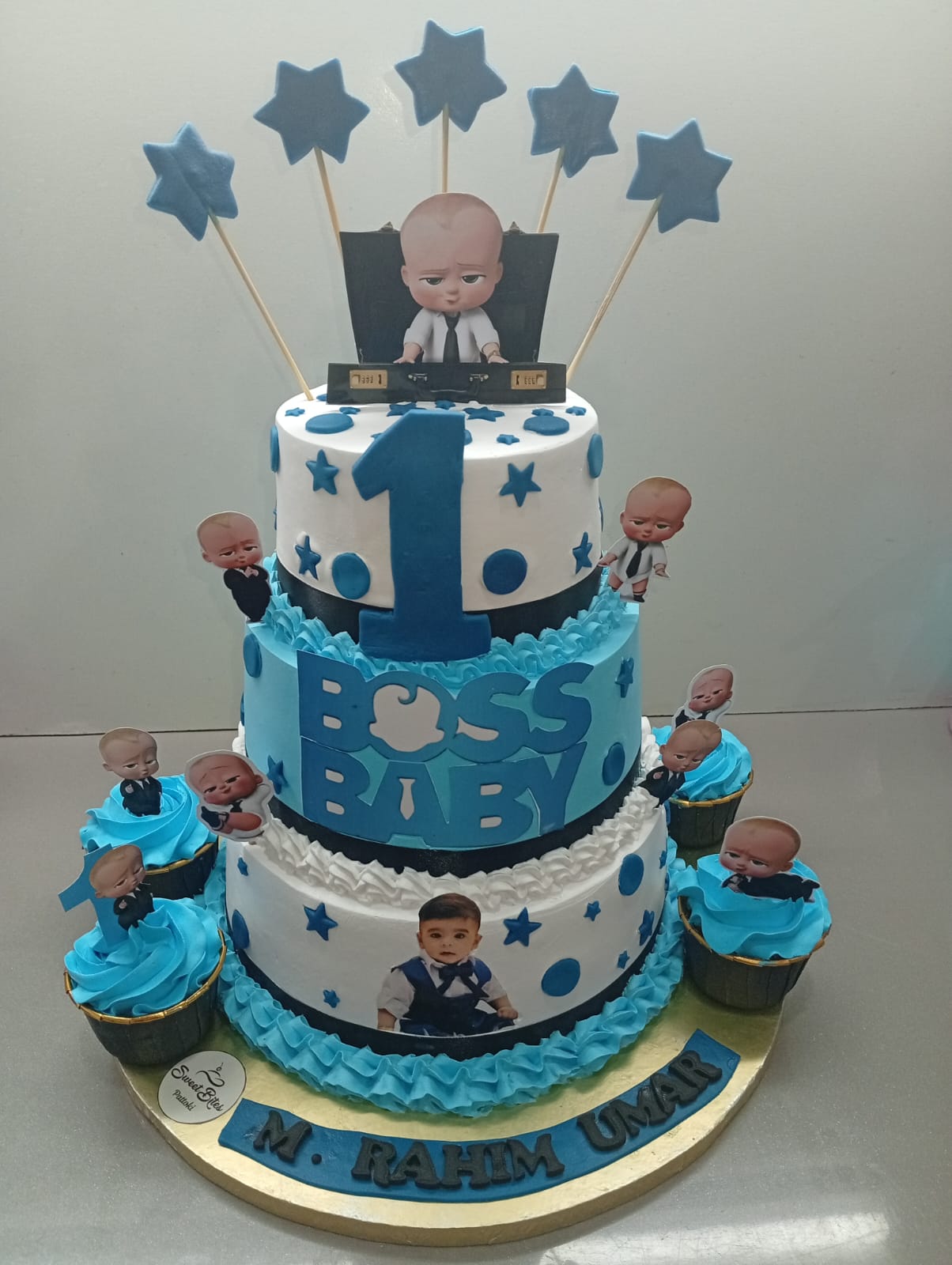 Kids Tiered Theme Cake