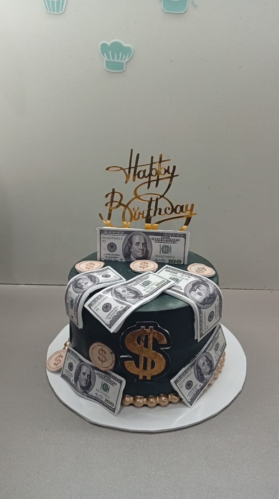 Money Theme Cake